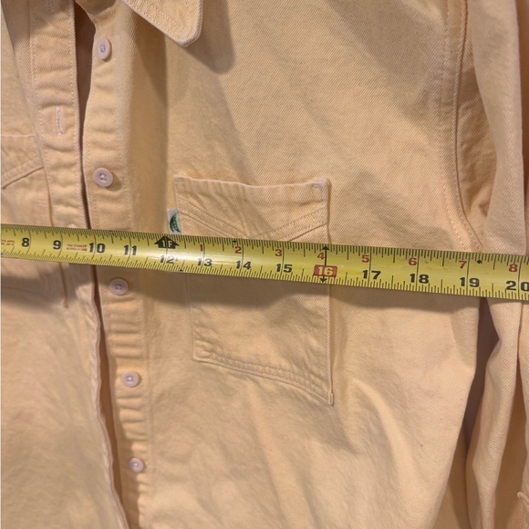 Butter yellow Levi denim jacket - Picture 4 of 5